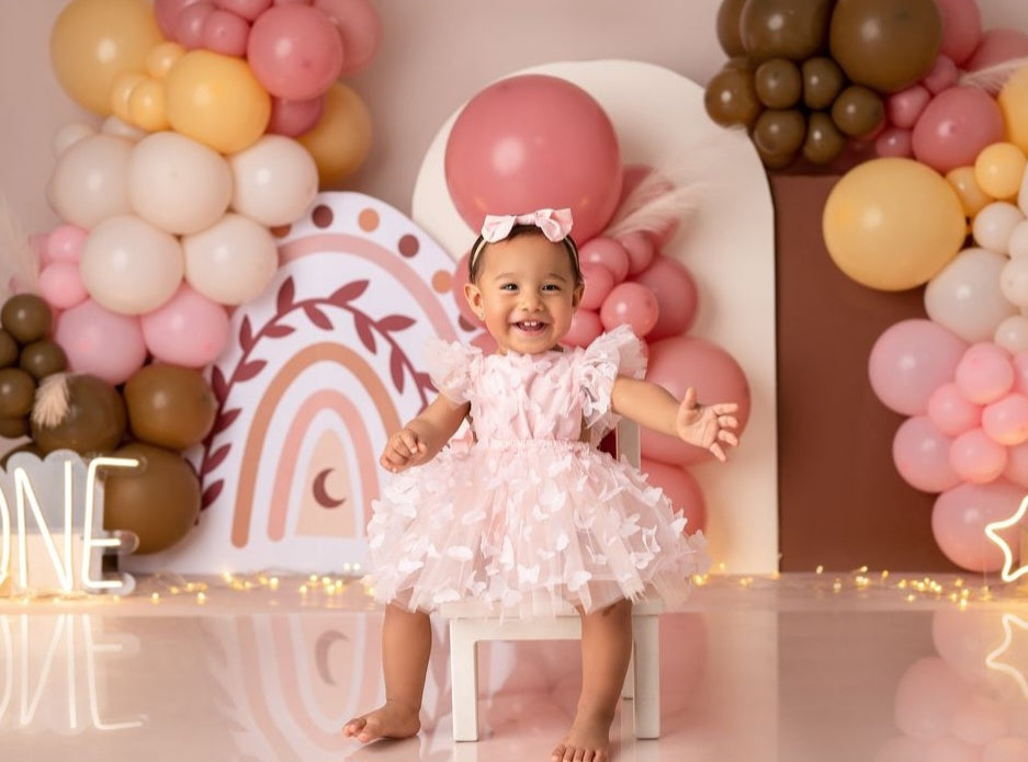 Butterfly Princess 1st Birthday Dress
