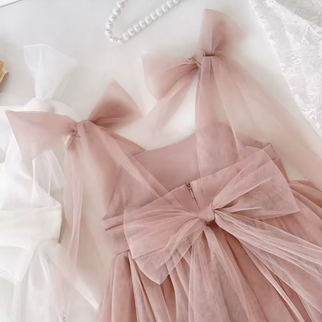 Tulle Princess Sleveless Dress