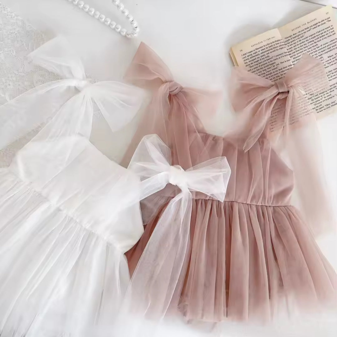 Tulle Princess Sleveless Dress