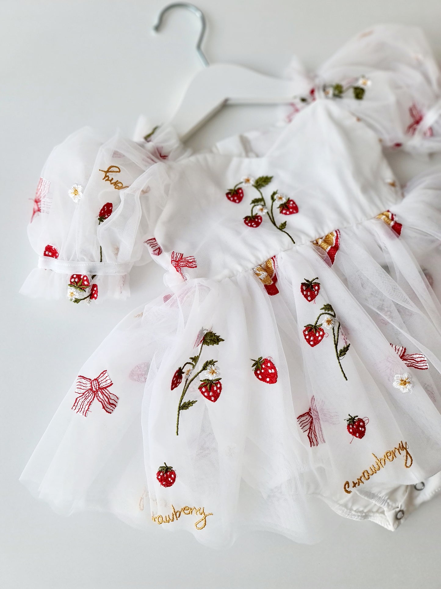 Strawberry Princess Tulle Dress