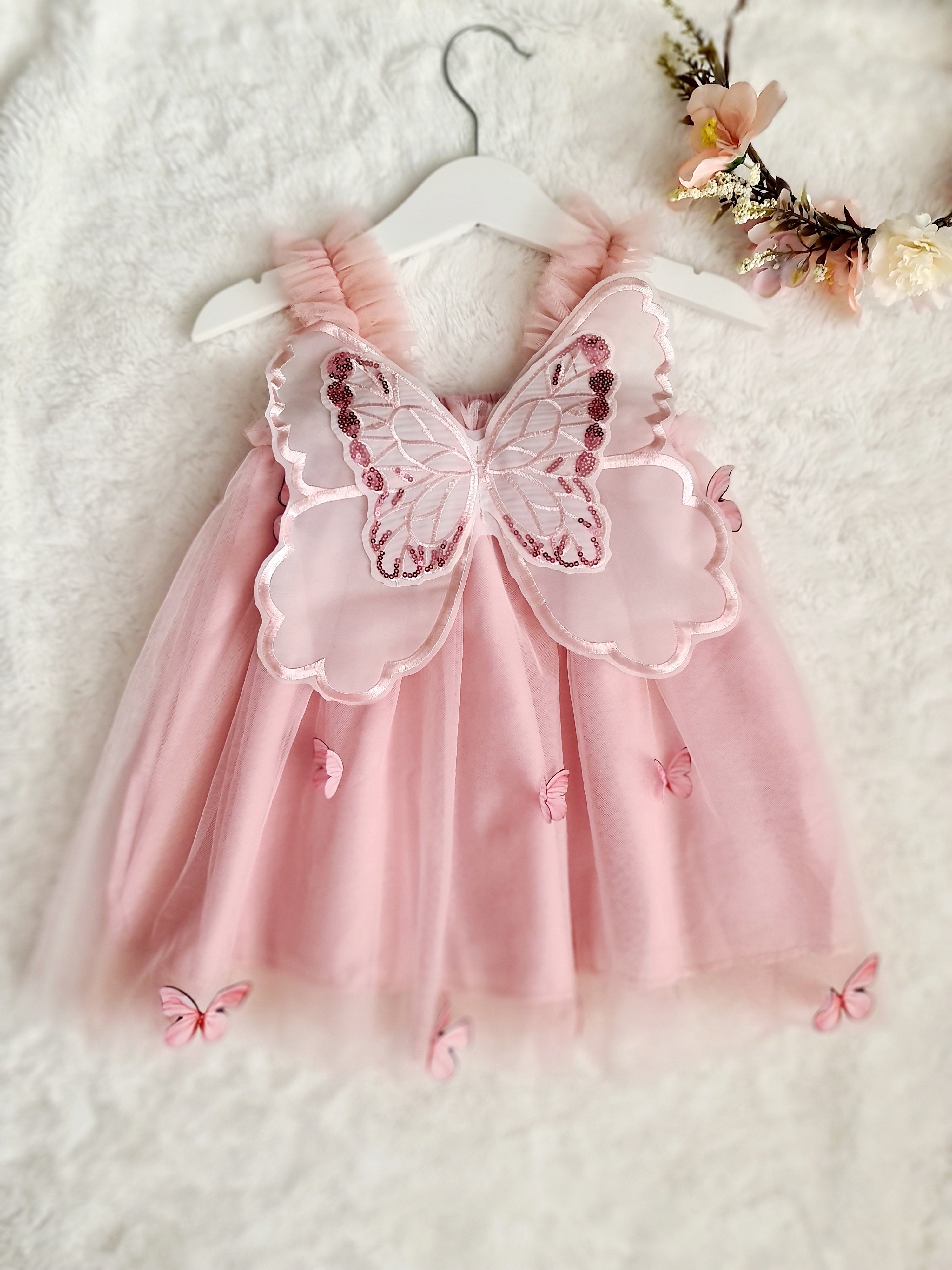 Fairy dress for 1st birthday hotsell