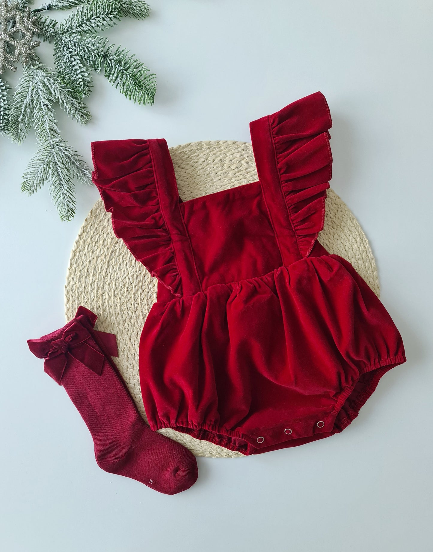 Christmas Romper Set