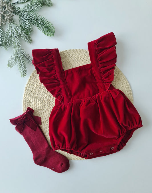 Christmas Romper Set