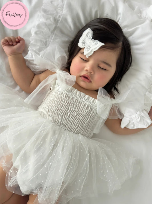 Little Ballerina Dress White