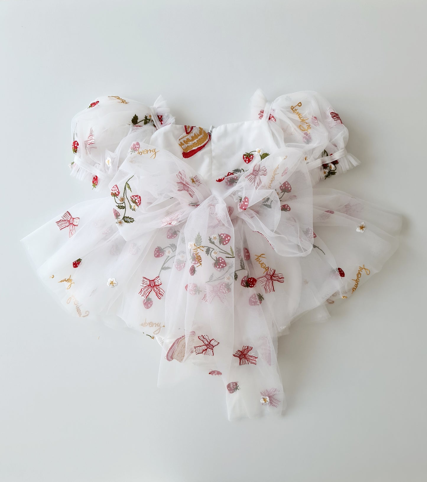 Strawberry Princess Tulle Dress